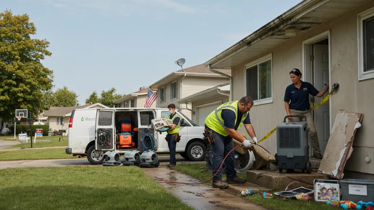 Water Damage Restoration in Williamsburg, KS near me